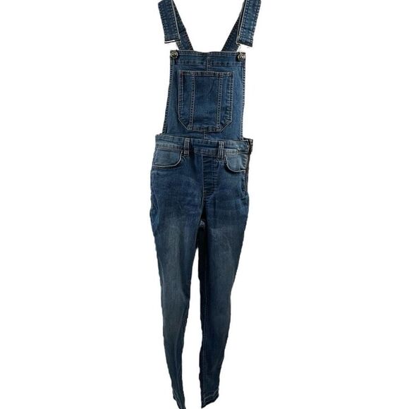 Divided H&M Denim Overalls Size 4 - Picture 1 of 12